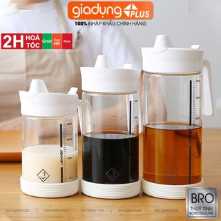 Bình đựng dầu ăn thuỷ tinh borosilicate, nắp inox 304 có tay cầm (380ml, 480ml & 580ml) PHALEDO
