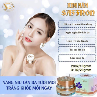  kem face nám saffron hải âu việt  mẫu mới luxury  