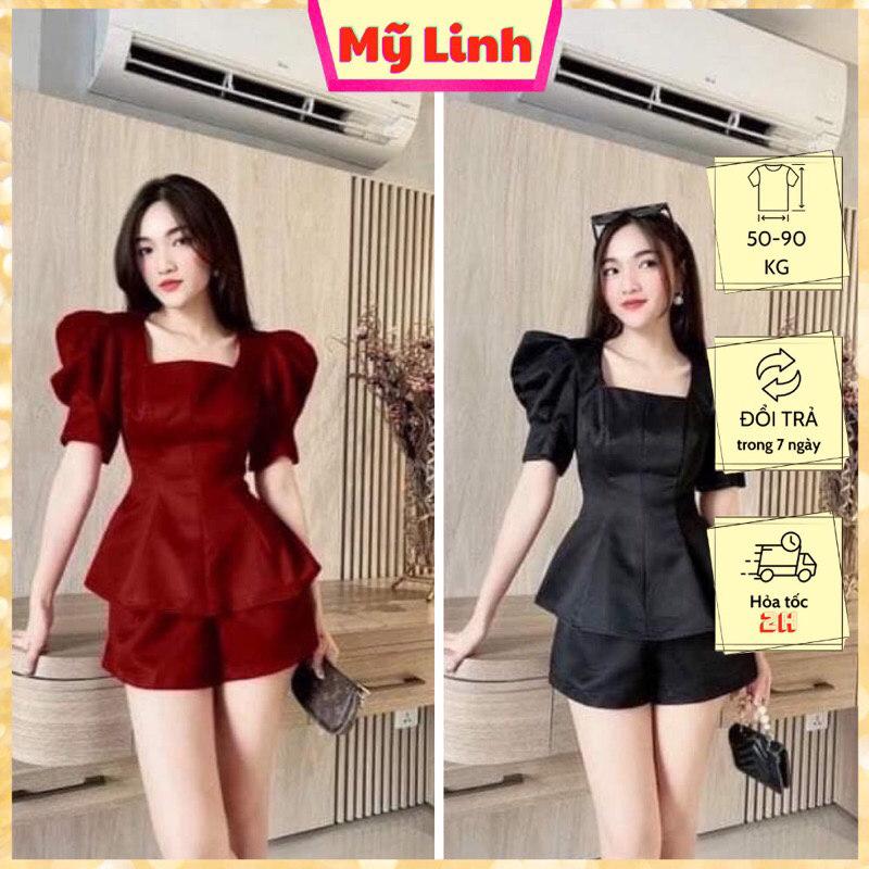 Set short thời trang bigsize 55_90kg (SR320)