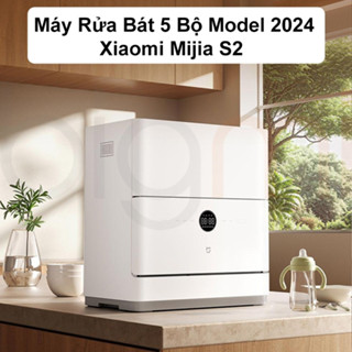 [Model S2 new 2024] Máy rửa chén bát mini 5 bộ để bàn thông minh Xiao--mi Mijia S1/ S2 - Khử trùng sấy khô - 7 chế độ