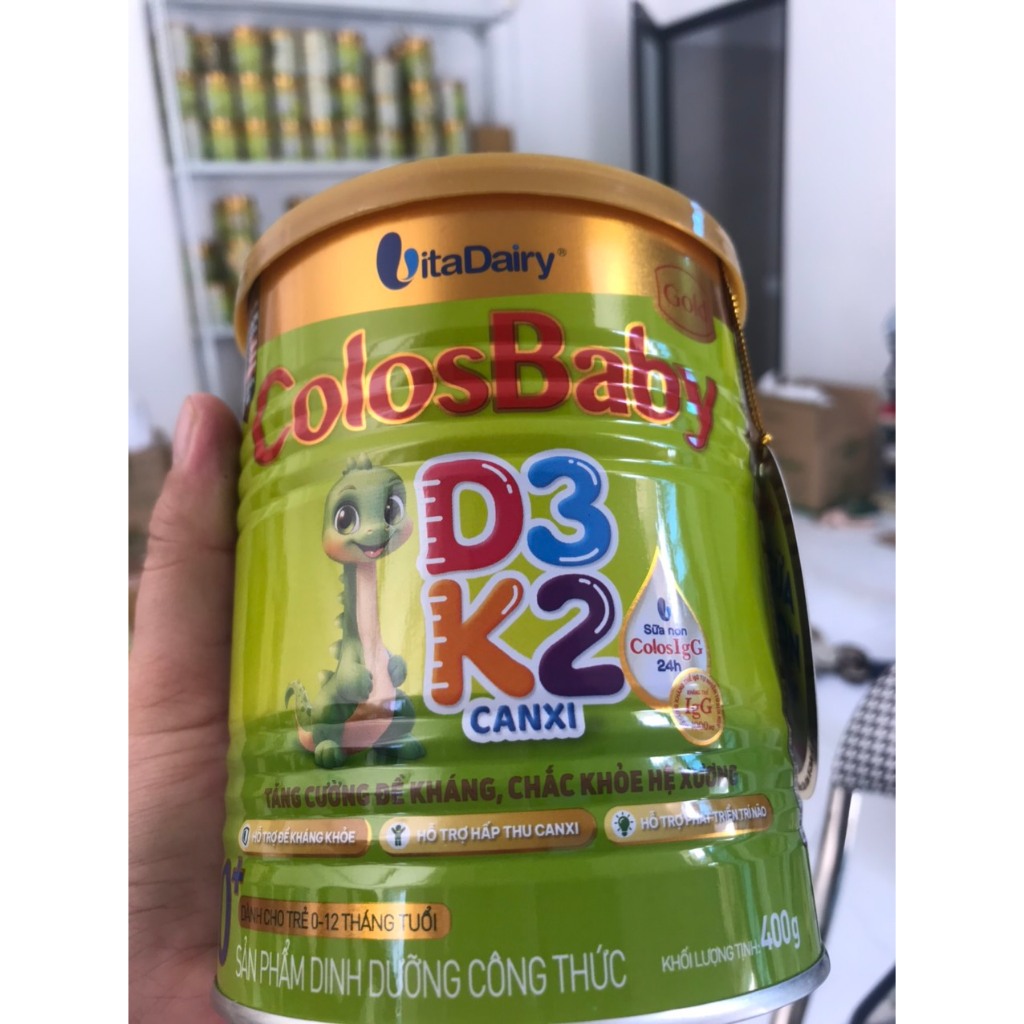 Sữa Colosbaby D3K2 số 2+ 800G (trên-2 tuổi)