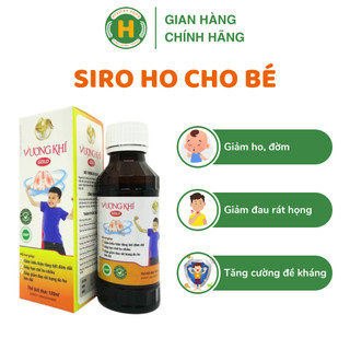 Siro ho cho bé cao lỏng vượng khí gold giảm ho tăng đề kháng cho bé chính hãng