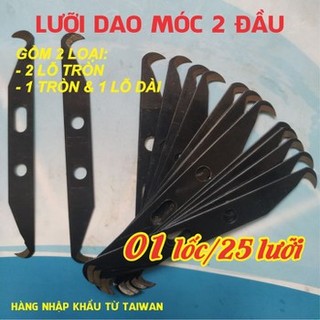 DAO CẮT CHỈ SỢI-CÁN NHỰA BẮT VÍT (KHÔNG TRƯỢT)