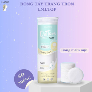 BÔNG TẨY TRANG LMLTOP 80 MIẾNG - CHÍNH HÃNG