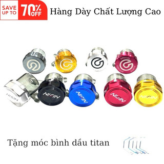 Tặng móc bình dầu Bình dầu khói CNC xe máy