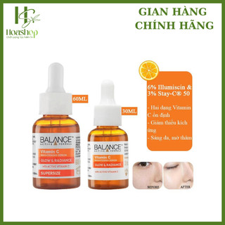 Tinh Chất Làm Sáng Da Balance Vitamin C Brightening Serum Glow & Radiance 30ml/60ml