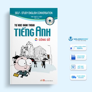 Sách vanlangbooks - tự học đàm thoại tiếng anh - công sở