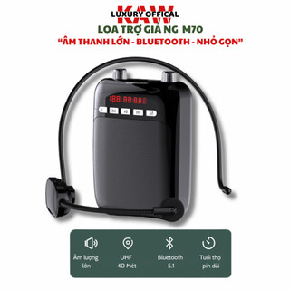Loa trợ giảng, máy trợ giảng cao cấp KAW-zansong M70 hỗ trợ giảng dạy, thuyết trình-nhỏ gọn, âm thanh lớn, bluetooth 5.0