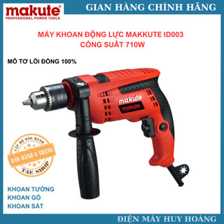 Máy khoan động lực makute id003 công suất 710w đầu kẹp 13mm - mô tơ lõi đồng 100%