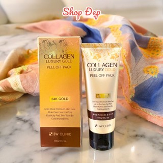Mặt Nạ Vàng Collagen Luxury Gold Peel Off Pack 3W Clinic 100g