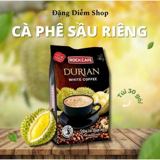 Rockcafe - cà phê sầu riêng - túi 30 gói x 20gr