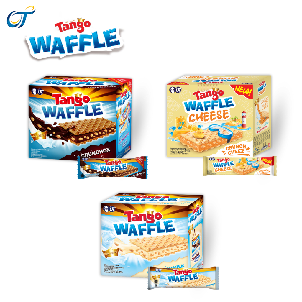 Bánh Xốp Tango Waffle 160gr (20 thanh x 8gr)