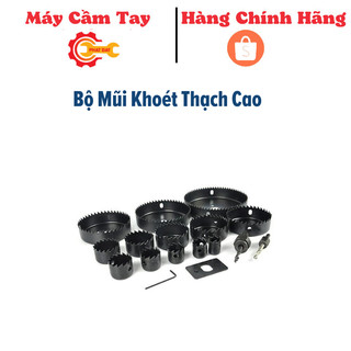 Bộ mũi khoét thạch cao-khoét gỗ mềm 16 chi tiết cao cấp