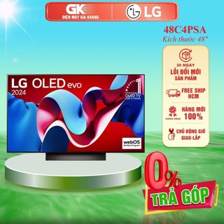 48c4psa - miễn phí công lắp - smart tivi oled lg 4k 48 inch 48c4psa - bảo hành chính hãng