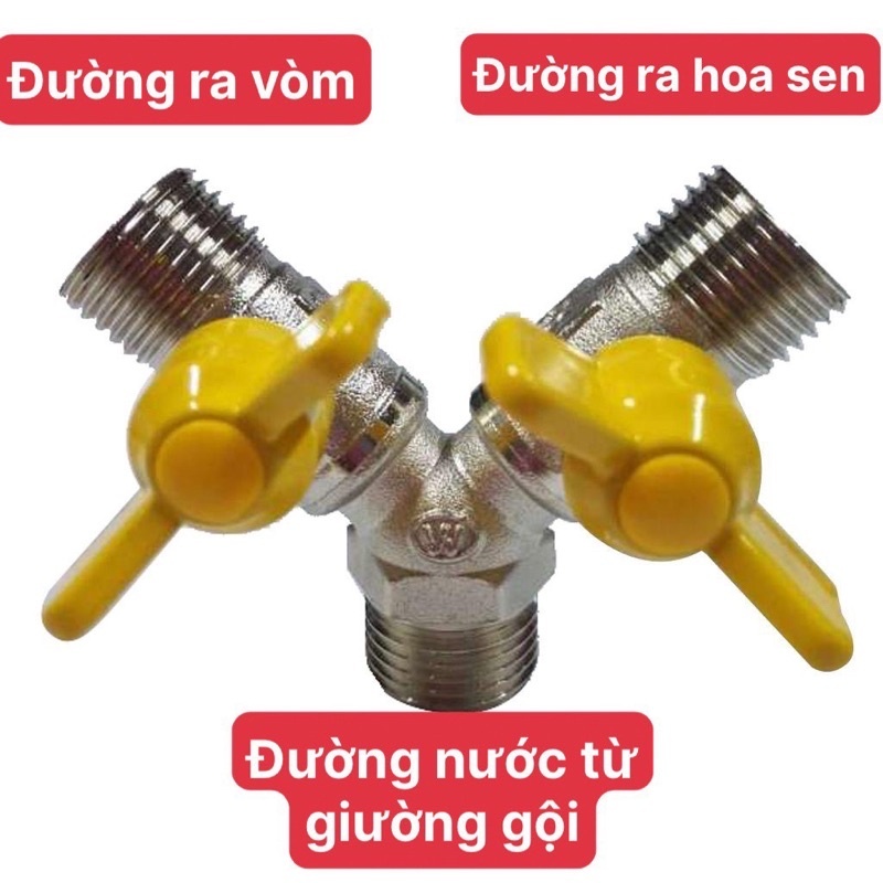 Van Chia Nước 2 Chiều Chữ Y