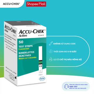 Hộp 50 que thử đường huyết accu-chek® active