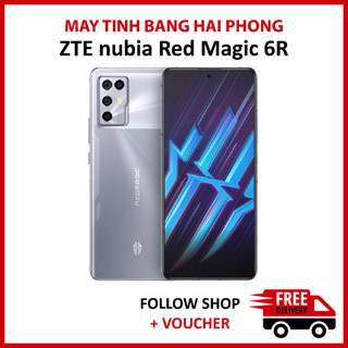 Điện thoại ZTE Nubia Red Magic 6R, RAM 8/128GB chip Snapdragon 888 5G màn AMOLED 144Hz quay video 8K