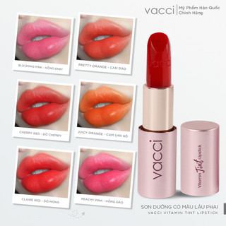 Son Tint Dưỡng Môi Có Màu Lâu Phai Vacci Vitamin Tint Lipstick (Hàn Quốc) - CÓ MẪU MỚI 2024