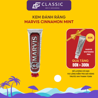 Kem Đánh Răng Marvis Cinnamon Mint