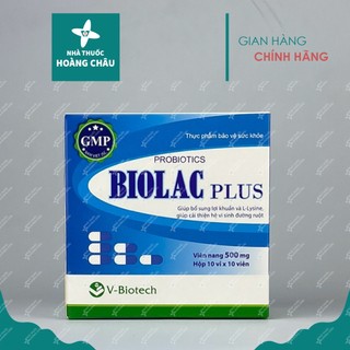 Men tiêu hoá Biolac Plus tăng cường hệ tiêu hóa , giảm đau bụng đầy hơi