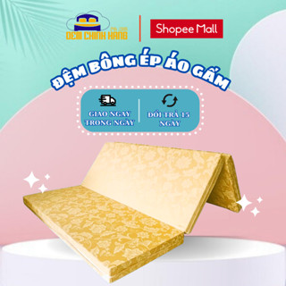 Đệm Bông Ép Sông Hồng Áo Gấm