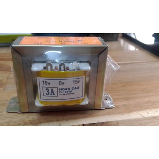 Biến áp 3a đối xứng 15v