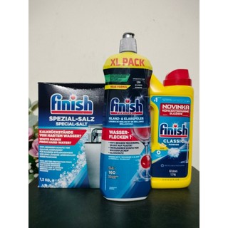 combo bột rửa chén bát  + muối  + bóng chuyên dùng cho máy rửa chén bát