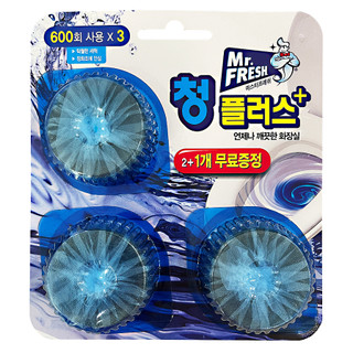 Vỉ 3 Viên thả bồn cầu làm sạch diệt khuẩn Mr.Fresh Hàn Quốc cao cấp
