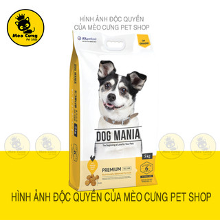 [5KG] HẠT DOG MANIA PREMIUM CHO CHÓ MỌI LỨA TUỔI 5kg [BAO BÌ MỚI]