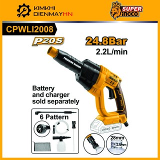  Máy rửa xe dùng pin 20V INGCO CPWLI2008 CPWLI20082 