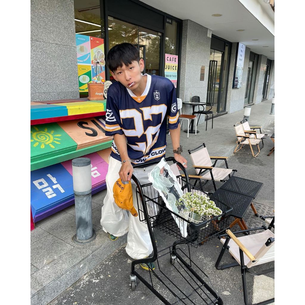 [SALE UP 35%] Áo phông ClownZ 22 Jersey T-shirt áo đẹp tay lỡ cổ tròn vải mesh cao cấp áo thun nam nữ unisex | BigBuy360 - bigbuy360.vn