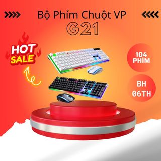 Bộ Bàn Phím Gaming có dây Kèm Chuột Máy Tính Con Báo Có LED 7 Màu Ấn Tượng