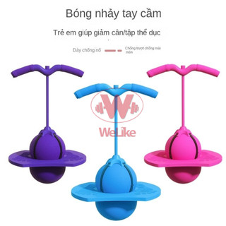 Bóng nhảy tăng chiều cao (Trên 6 tuổi) Bóng nảy chất liệu nhựa cao su cao cấp không mùi cảm biến cân bằng an toàn