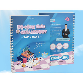 Sách - sổ tay công thức giải nhanh tập 2 - oxyz