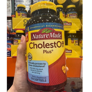 Viên Giảm Cholesterol Trong Máu Nature Made CholestOff Plus 210 viên {date 12/2024}