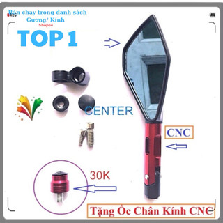 Gương 5 cạnh cao cấp CNC bên Trái