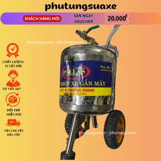 Bình Hút Dầu Xe Máy Inox Pallas Cao Cấp - Dung Tích 10L phutungsuaxe