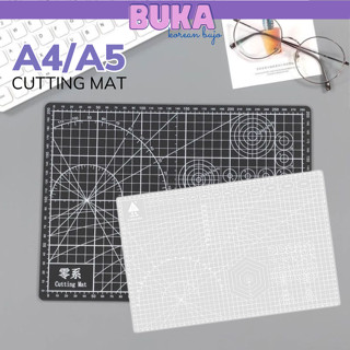  Bảng Kê Cutting Mat cắt tự liền A4 A5 Buka làm thủ công cắt washi sticker decor bàn học siêu xinh 