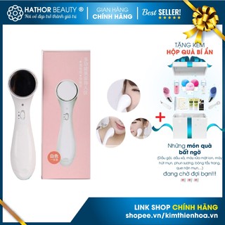 Máy Massage mặt ion, hỗ trợ thẩm thấu sâu tinh chất vào trong da Hathor Beauty