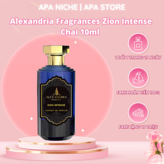 Nước hoa unisex Alexandria Fragrances Zion Intense chai 10ml Apa Store