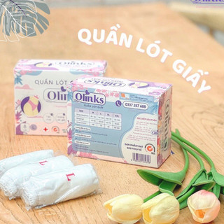 (1 THÙNG 10 HỘP) Quần lót giấy quần lót dùng 1 lần quần lót du lịch quần lót cho mẹ bầu sau sinh hộp 8 chiếc