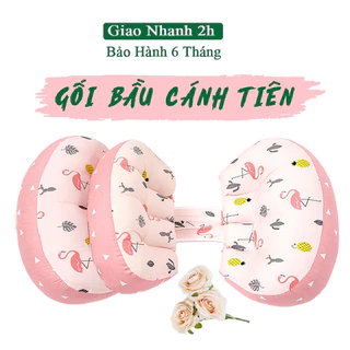[mã ABC19 giảm 5% tối đa 10.000Đ cho đơn tối thiểu 149k] Gối bầu cánh tiên , gối bà bầu giảm đau lưng đỡ bụng cho bà