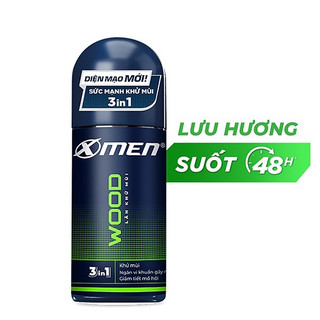 Lăn khử mùi cơ thể nam X-Men Wood Sport thơm lâu 50ml