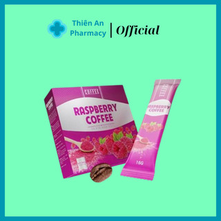 Cà phê giảm cân mâm xôi Raspberry Coffee Hộp 15 gói - Thiên An Pharmacy