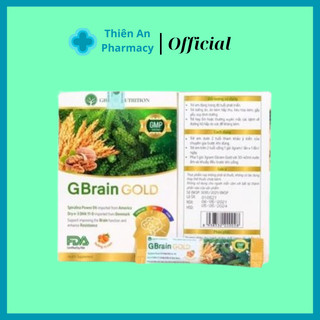 Cốm Trí Não G-brain Gold Hỗ Trợ Phát Triển Trí Não Cho Bé - Thiên An Pharmacy