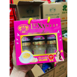 Hộp 6 hủ yến sào luxy nest - 35%yến -yến chưng colengan