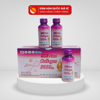 Combo 3 Hộp Nước Uống NMN Nano Collagen 3000mg ( 75ml x 10 chai ) 