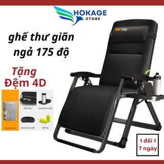 Ghế xếp thư giãn 4D điều chỉnh độ ngả, gấp gọn tiện lợi - Ghế xếp ngồi đọc sách khung kim loại, vải lưới textilen