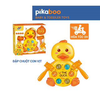 Đồ chơi đập chuột con vịt Pikaboo, giúp bé phát triển vận động tinh và rèn luyện khả năng phối hợp