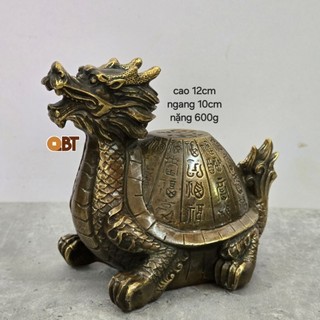 Tượng Long Quy Vạn Chữ bằng đồng